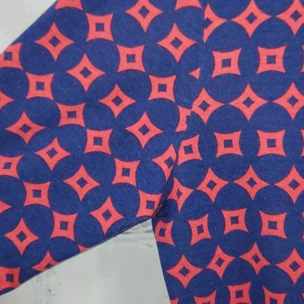 LulaRoe Blue and Red Julia Dress Size XL - Picture 3 of 8